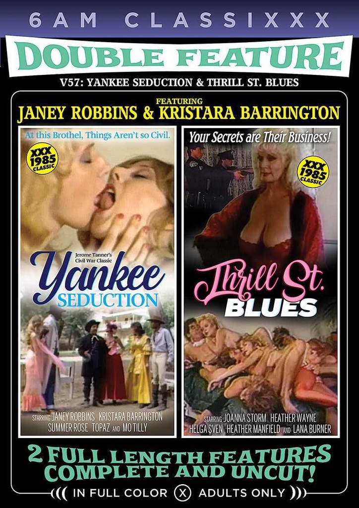 DOUBLE FEATURE 57-YANKEE SEDUCTION & THRILL ST. BLUES