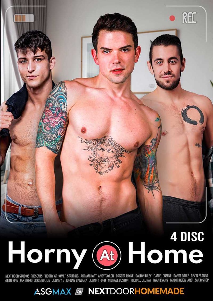 4PK HORNY AT HOME {4 DISC SET}