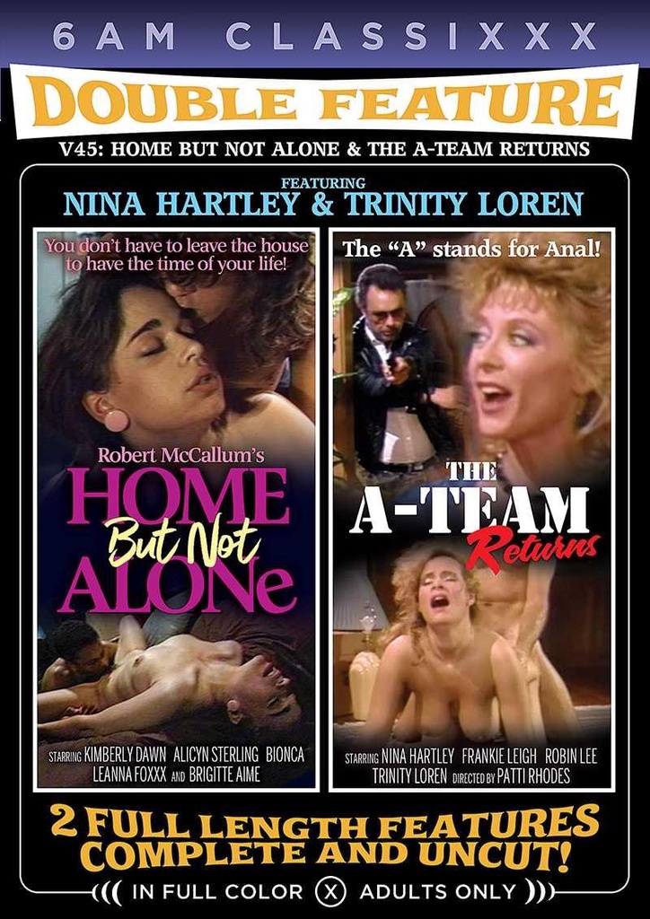 DOUBLE FEATURE 45 - HOME BUT NOT ALONE & THE A-TEAM RETURNS