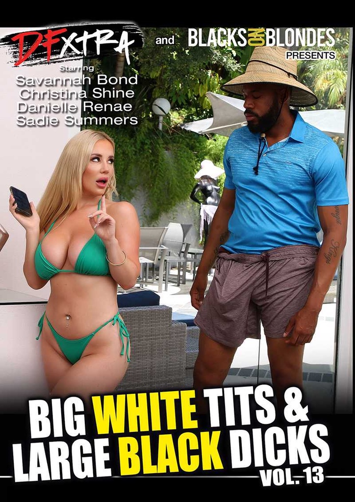 BIG WHITE TITS & LARGE BLACK DICKS 13