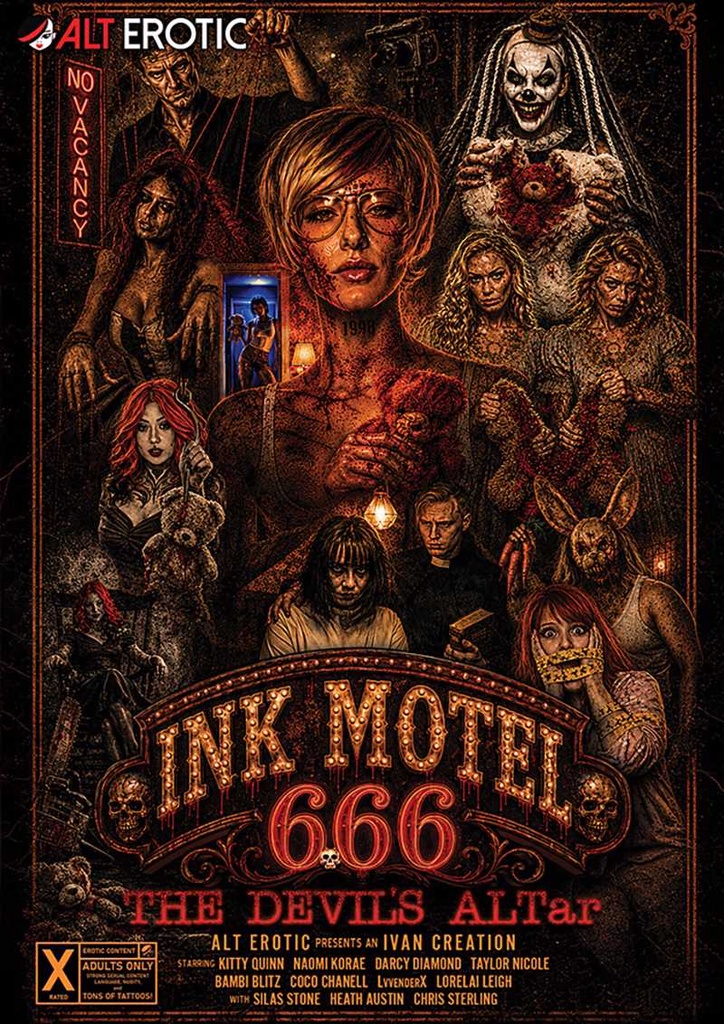 INK MOTEL 666 THE DEVILS ALTAR 