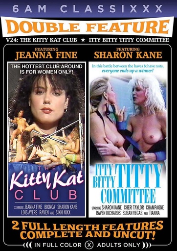[6AMCDVD24] DOUBLE FEATURE 24 - THE KITTY KAT CLUB & ITTY BITTY TITTY COMMITTEE