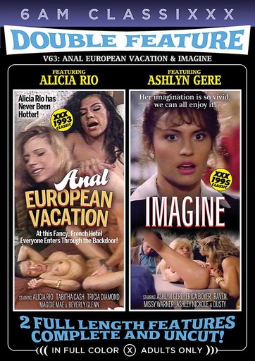 [6AMCDVD63] DOUBLE FEATURE 63-ANAL EUROPEAN VACATION & IMAGINE
