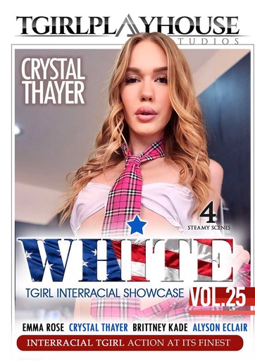 [TGPDVD142T] WHITE TGIRL INTERRACIAL SHOWCASE 25 