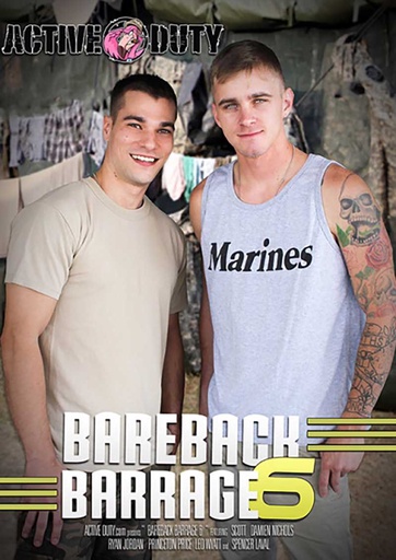 [ACTDDVDC10G] BAREBACK BARRAGE 06